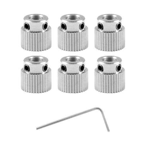 MKDCHUI 6�� �X�e�����X�X�`�[���h���C�u�M�A 36�����o�@�z�C�[���M�A Creality Ender 3�AEnder 3 Pro�AEnder 3 V2�AEnder 5/5 Pro/5 Plus�ACR-10/10S�ACR-10 S4�ACR-10 S5