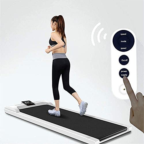 Image of Treadmill Under Desk Folding Treadmill,Electric Portable Pad Treadmills Walking Running Exercise Fitness Machine for Home Gym Office