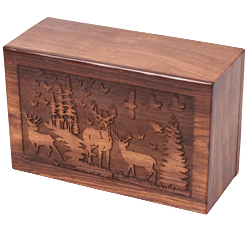 Boîte urne funéraire en palissandre RDtree-03 pour cendres - 3