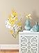 RoomMates Yellow Flower Arrangement Peel and Stick Wall Decals