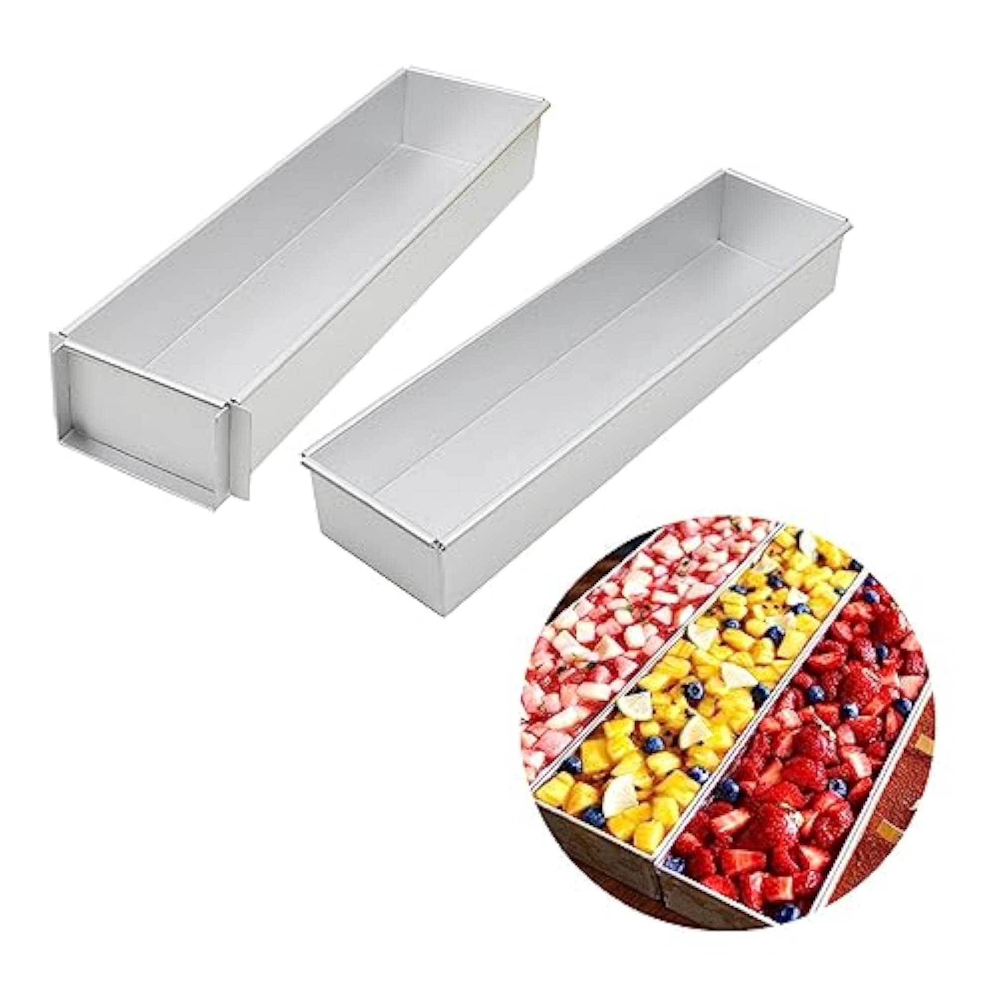 Aluminum Cheesecake Pan for Baking, Movable Frame