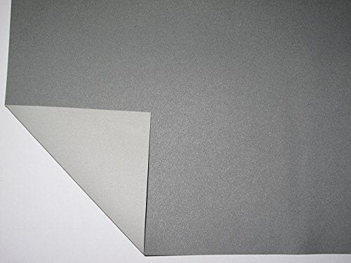 Jackdaw Express 20 Sheets 2-Sided Bright & Pale A4 140gsm Heavyweight Paper for Arts & Crafts (Grey)