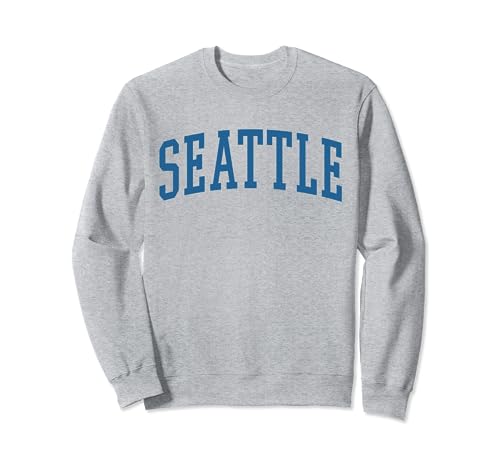 Seattle Vintage Classic Grey Sweatshirt