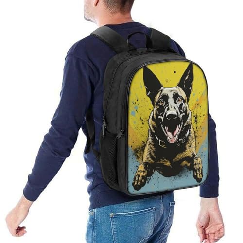 Mochila de Pastor Alemán para guardería ideal en excursiones y días de lluvia 5