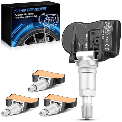 YZHIDIANF Pre-Programed Tire Pressure Sensor Fit for:-Jeep Grand Cherokee 2005 2006 2007 Wrangler 2008-2012 for:-Dodge Charger 2006-2007 Durango for:-Chrysler 200 300 315MHz TPMS 56029319AB (4PCS) by YZHIDIANF - Used condition - US$37.20
