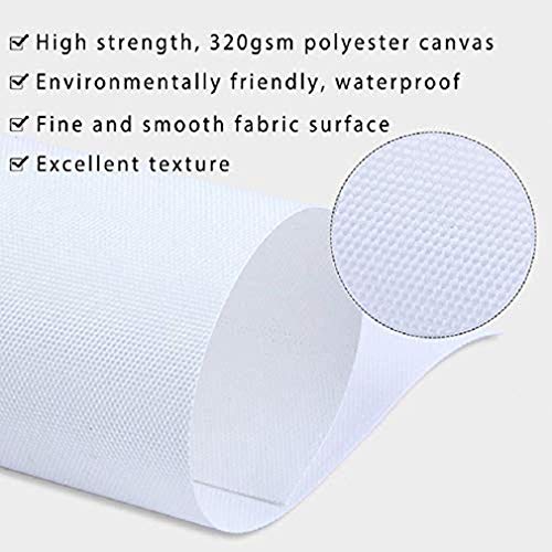 6 Set- Woodland Animal Art Print, Safari Fox Rabbit Reindeer Bear Mountain Inspirational Quote Canvas Wall Print For Kids Bedroom Nursery Decor (Unframed, 8"X10") #TOP5