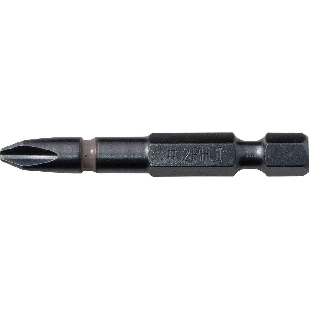 C.K T4560 PH2LD 50 mm PH2 Steel Impact Screwdriver Bit - Blue (Pack of 3) — image 1