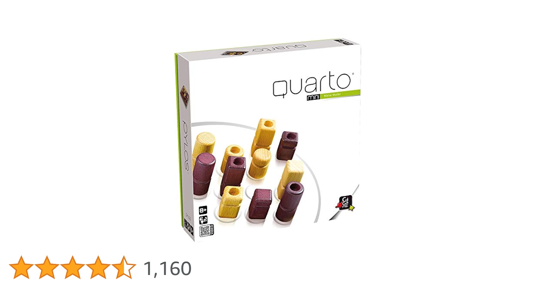 Amazon.co.jp: Gigamic ギガミック Quarto! mini クアルト