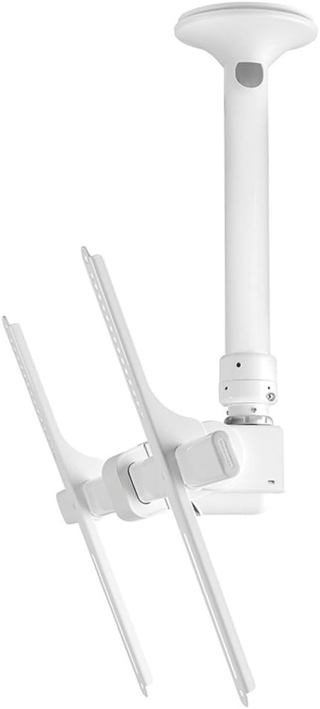 Atdec TH-3070-CTS Ceiling Mount with Short Drop Length for Displays up to 143-Pound, Black