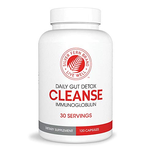 Cleanse - Daily Gut Detox - 1 Bottle - 120 Capsules - 30 Day Supply - Immunoglobulin G, A