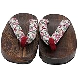 Sabots japonais : la semelle intérieure rend chaque pas facile et confortable, très douce pour la peau, sandale