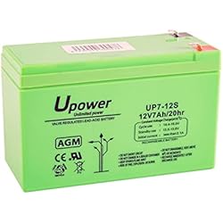 Master U-Power UP - Batería Plomo AGM 7Ah 12V