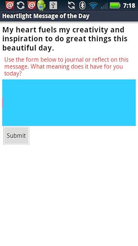 Heart Light Daily Msgs – vue 5