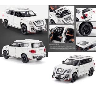 Image of WORSHIPER 1:24 Scale Die-Cast 2022 Nisssan Patrol Large with 6 Openable Doors-Multicolor