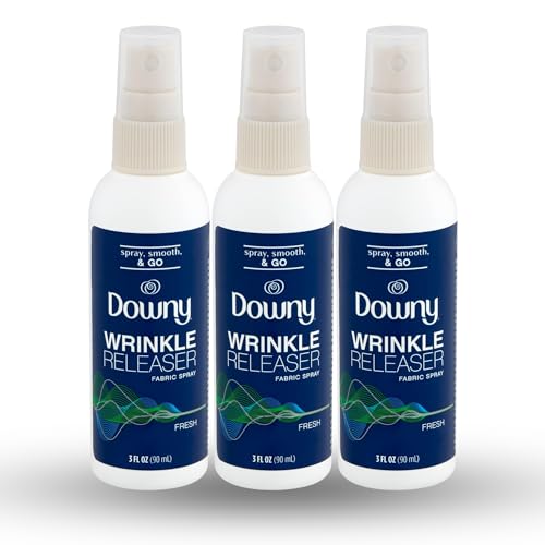 Wrinkle Release Spray Bundle. Includes Three Downy Wrinkle Release Spray, 3 Fl Oz each. Travel essentials, Fabric Softener Spray, and Anti Wrinkle Spray. With a Good For My Home Box! (3-Bottles) - Thumbnail 2