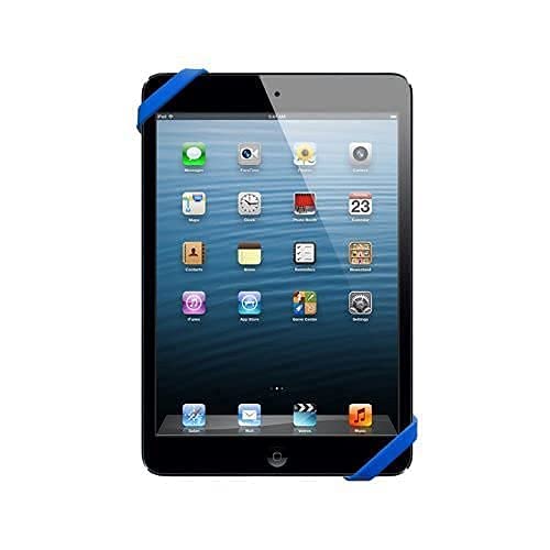 Padlette Grip, Handle, Holder For Ipad Mini Compatible With Kindle Paperwhite, Amazon Fire Or Any Tablet Or E-Reader With Screen Displays Of 9 Inches Or Smaller. (D3M Blue) #TOP3