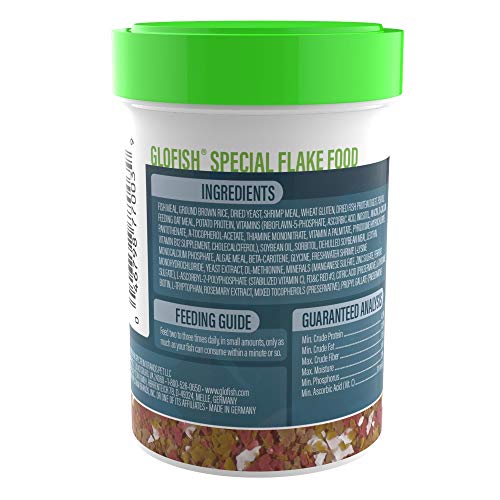 Glofish Special Flake Dry Fish Food For Brightness, 1.6 Oz - 77003 #TOP2