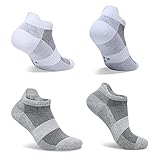 🦒[POLSTERUNG] Die Socken sind an der Vorder- und Rückseite gepolstert, um den Knöchel zu schützen und Abschürfungen durch Bewegungen zu vermeiden.
