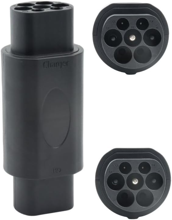 Type 2 GB/T EV Adaptors, AC Charging Convertor for Chinese Brand Vehicles, 32A, 1-Phase/ 3-Phase (32A 7kW 1-Phase)