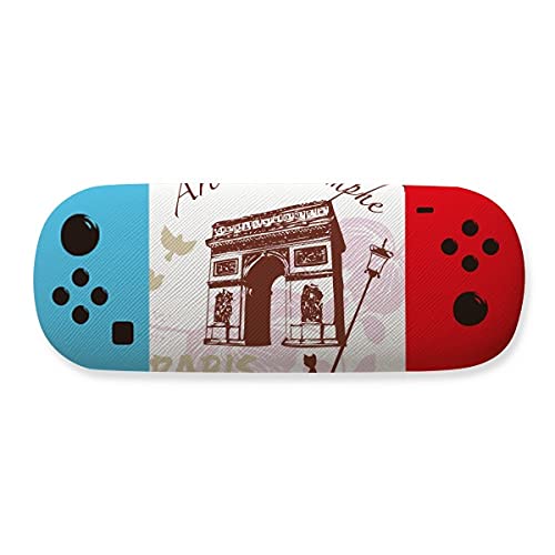 Étui à lunettes Paris Arche de Triomphe boîte créative de rangement pour le bureau et les jeux