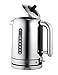 Dualit Classic Kettle - Polished Stainless Steel with Black trim- Quiet boiling kettle - 90 Second Boil Time - 1.7L Capacity, 1.5kW