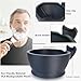 Shaving Brush Set for Men,2 in 1 Shaving Brush Set Includes Synthetic Shaving Brush and PLA Shaving Bowl (Set1)