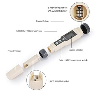 Digital Salinity Tester for Salt Water - Waterproof IP67 Salinity Meter with ATC Large Range 0-200ppt Saltwater Tester for Seawater, Aquariums, Marine Monitoring, and Koi Fish Pond by ORAPXI