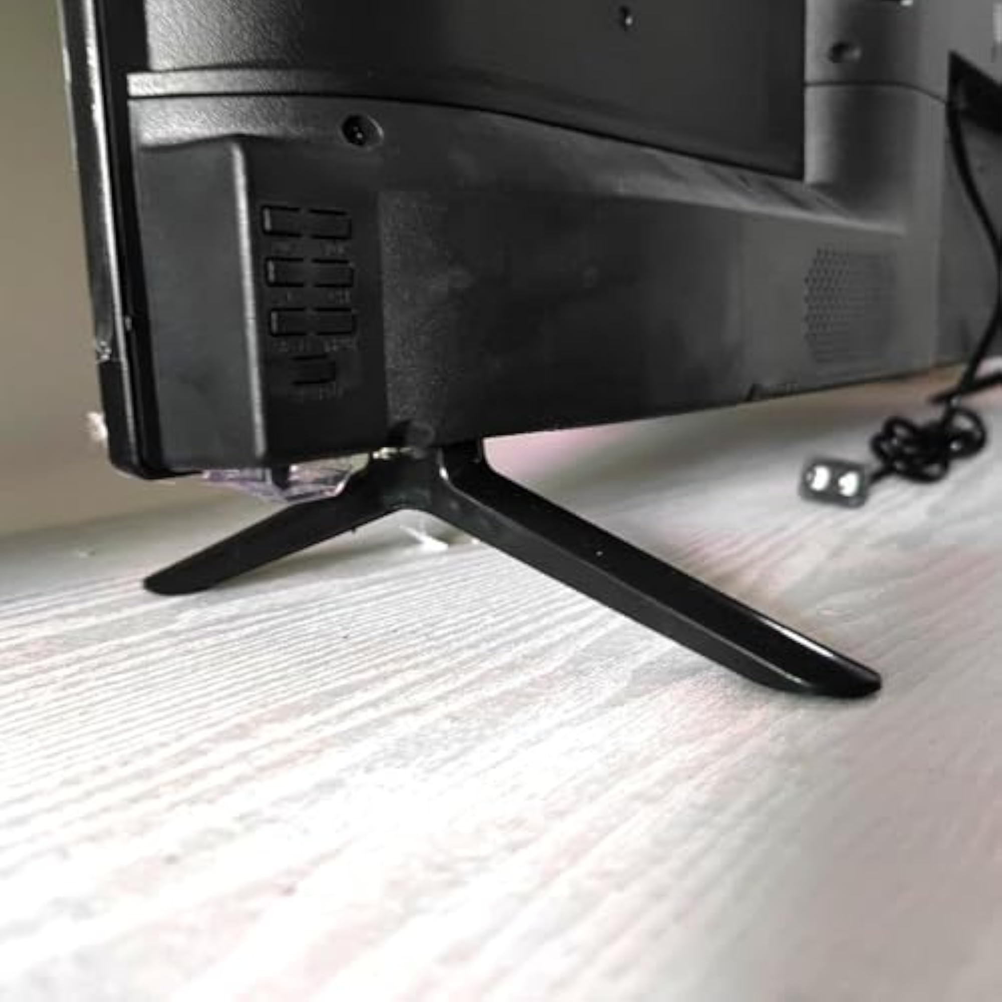 2Pcs Non-Slip Table TV Stands for 24in Televisions