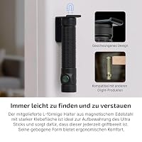 OLIGHT Baton4 Pro Taschenlampe LED Aufladbar, 1600lm Extrem Hell Mini Torch – Ansicht 8