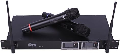 Proslogan BW-6 Professional UHF PLL Channel Infrared Sync Wireless Microphone with XLR or 1/4" output
