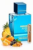 Perfume Aqua Dubai 60ml Eau de Parfum Unisex | Fragancia Árabe Fresca con Notas Acuáticas y Cítricas | Larga Duración + Incluye Atomizador Recargable Drikanbest 5ml