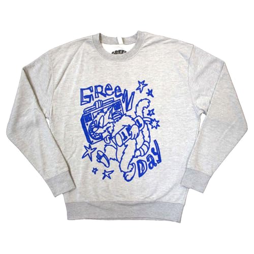 Sweatshirt Green Day Cat Blaster XL idéal pour vos concerts et sorties