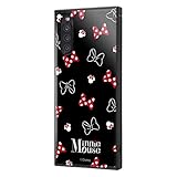 Inglem Xperia 10 II Case, Shockproof, Cover, KAKU Disney, Minnie Mouse, OTONA Black