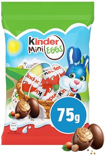 Kinder Easter Chocolate Mini Shaped Eggs Easter Party Chocolate Treats 1 x 75 g