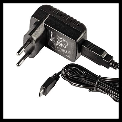 Einhell TE-SD 3.6/1 Li Electric Screwdriver | 4.5Nm, Micro USB Charging, Soft Grip, Magnetic Bit Holder, LED Light | 3.6V Cordless Screwdriver Set With 10 Pc Bit Set and Metal Storage Box