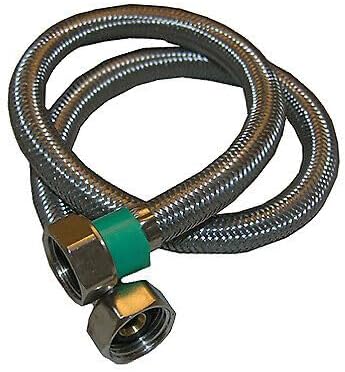 Replacement for Faucet Supply Line 1/2‘ FIP X 1/2‘ D FIP 30‘ Braided Stainless Steel Replaces Parts