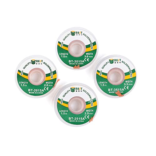 PULABO Bom Processado1 PC 2,0 mm 1,5 m Fios de Solda Desoldering Braid Solda Removedor Wick Wire Rep