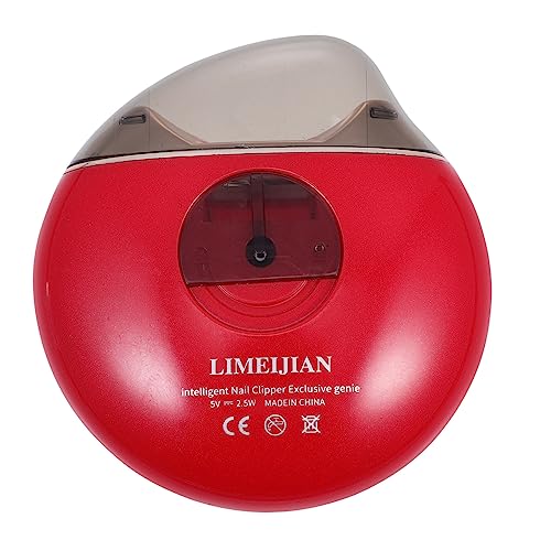 Coupe-ongles électrique rouge Toyvian avec kit de manucure complet pour enfants et seniors