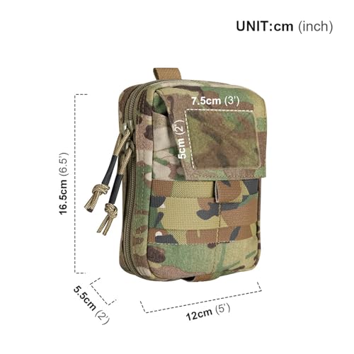 Pochette d'administration Molle imperméable et résistante pour outils EDC - 2