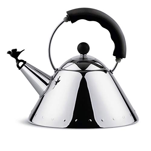Alessi Wasserkessel - 9093 B - Schwarz - 2 Liter - von Micheal Graves