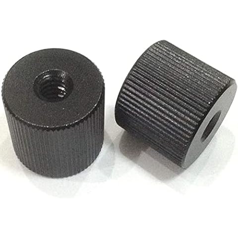 New 2x Metal 1/4" UNC Through Hole 20mm Camera Switch Adapter 1/4 Female To 1/4 Female Screw, Suitable For Camera Accessories, Electric Guide, Strange Hand, Lamp Frame, Tripod, Etc Cover