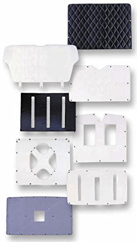 Image of RealTruck Belmor WF-3026-1 Black Winterfront Truck Grille Cover for 2012-2018 Kenworth T680