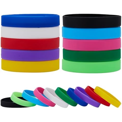 GORGECRAFT Bracelets en Silicone 40Pcs Cover