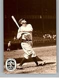 1986 Sporting News Conlon Series 1#50 Babe Ruth New York Yankees Official MLB Trading Card in Raw (NM or Better) Condition