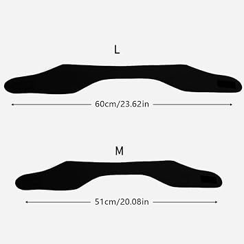 Earplugs, 2Pcs Swimming Headband Soft Swimming Earmuffs for Kids and Adults Cute Swimmer Headband Earband Waterproof Ear Protector M, L