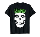 Misfits – Green Skull Logo T-Shirt
