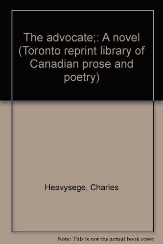 Preisvergleich Produktbild Advocate : A Novel