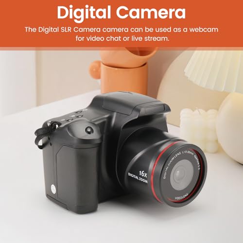Appareil Photo Numérique Vlog Camera Photography Zoom Numérique 16 X 720P HD SLR Camera Anti-Shake Photo Cameras pour Diffusion en Direct – Image 5
