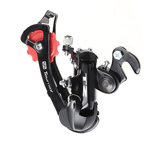 Bike Rear Derailleur Hanger Mtb Road Bicycle Gear Tail Hook With Nut And Bolt Adapter Compatible Shimano Black, 2 X 1 X 0.5 Inch (Wg002-Bk) #TOP4