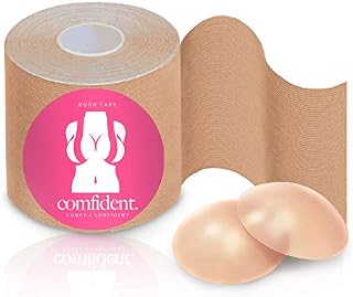 Comfident. XL Boob Tape - 3'' Breast Lift Tape for DD - E